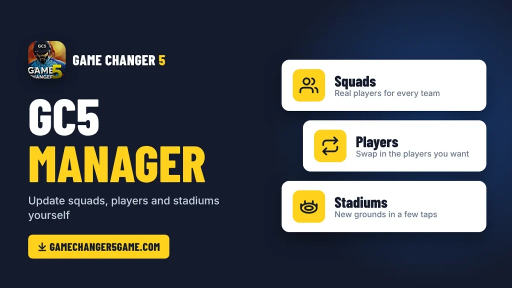 what is game changer 5 manager